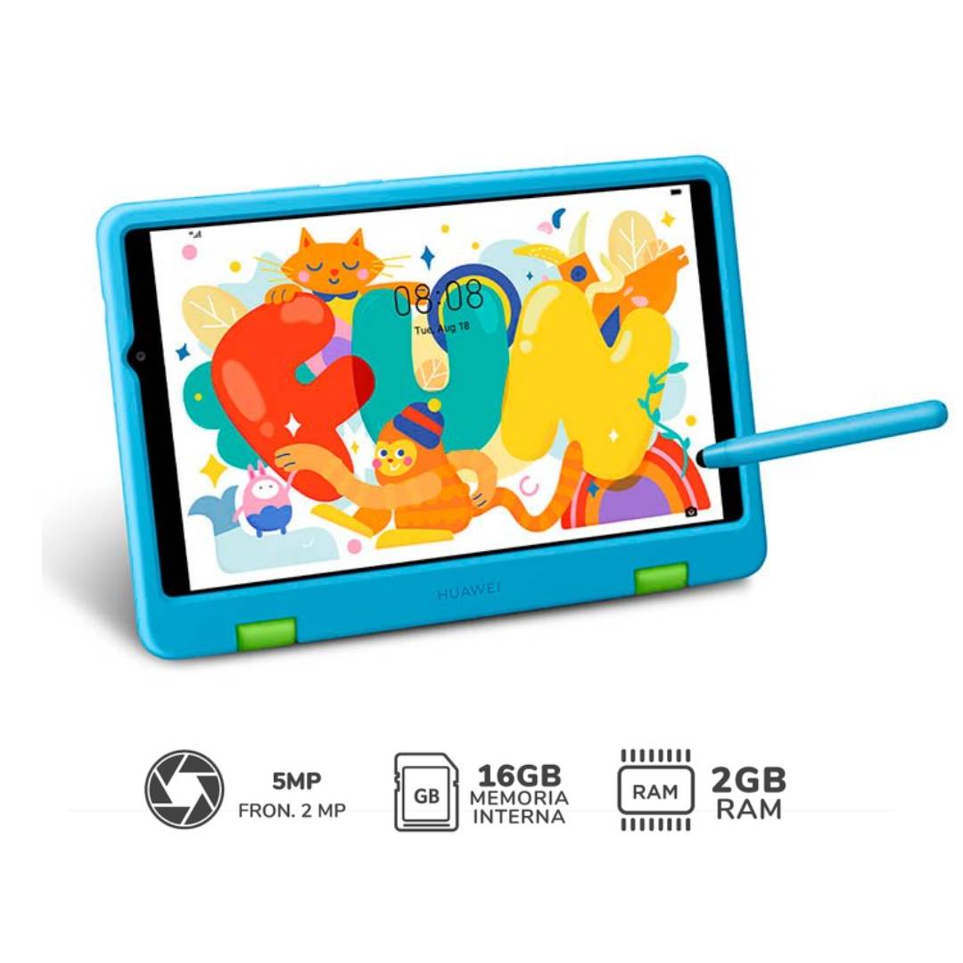 Huawei Tablet 8 MatePad T8 2GB 16GB + Cover + Lápiz - Azul - Inversiones  Varemat
