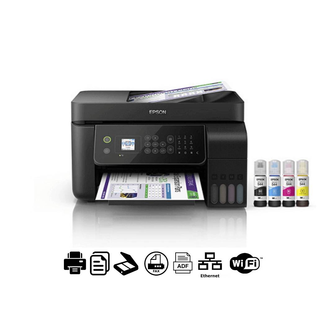 Epson Impresora Multifuncional Wifi Fax Ecotank L5290